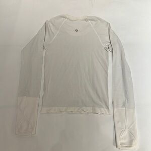 lululemon athletica White Long Sleeve Top